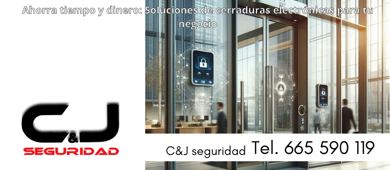 Refuerza la seguridad de tu negocio tras el verano: Cerraduras electrónicas para mayor control con C&J Cerrajería en Guipúzcoa