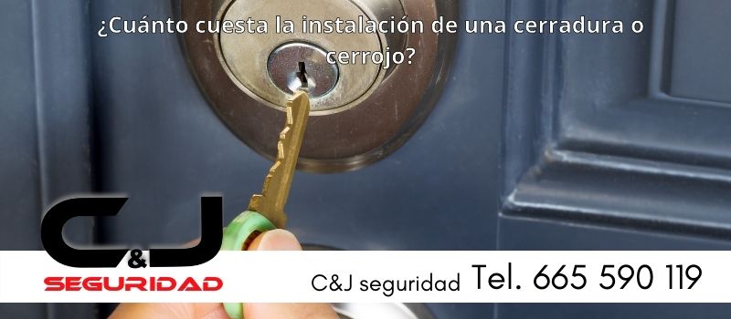 cuanto cuesta instalacion cerradura cerrojo en guipuzcoa desde cj cerrajerias