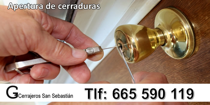 apertura cerraduras cerrajeros san sebastian