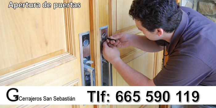 apertura puertas cerrajeros san sebastian