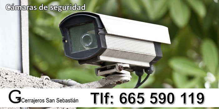 camaras de seguridad comunidades empresas seguridad cerrajeros san sebastian