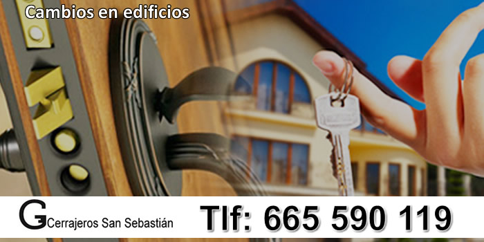 cambios comunidades vecinos empresas cerrajeros san sebastian