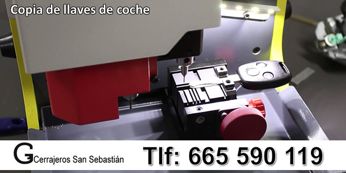 copia llaves de coche autocerrajeros san sebastian