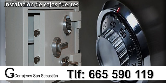 instalacion cajas fuertes cerrajeros san sebastian