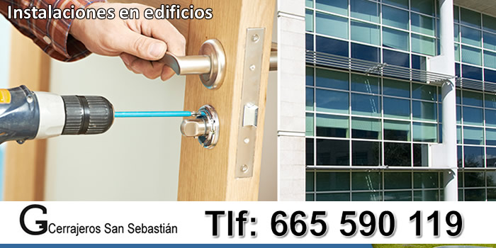 instalaciones comunidades vecinos empresas cerrajeros san sebastian