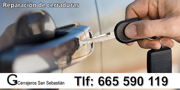 reparacion cerraduras de coche autocerrajeros san sebastian