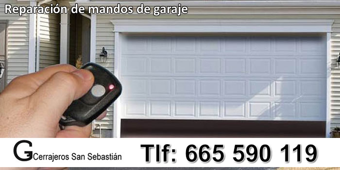 reparacion mandos de garaje cerrajeros san sebastian