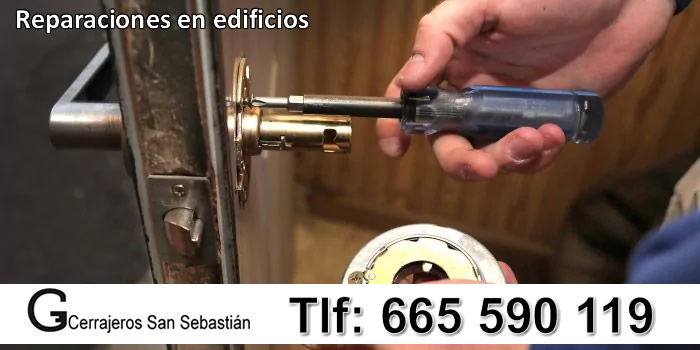 reparaciones comunidades vecinos empresas cerrajeros san sebastian