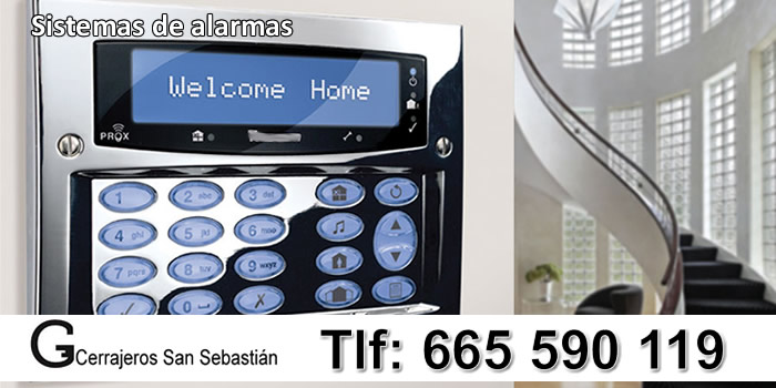 sistemas de alarmas comunidades empresas seguridad cerrajeros san sebastian
