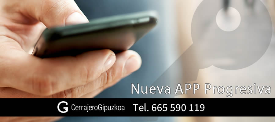 nueva app cerrajeros sansebastian